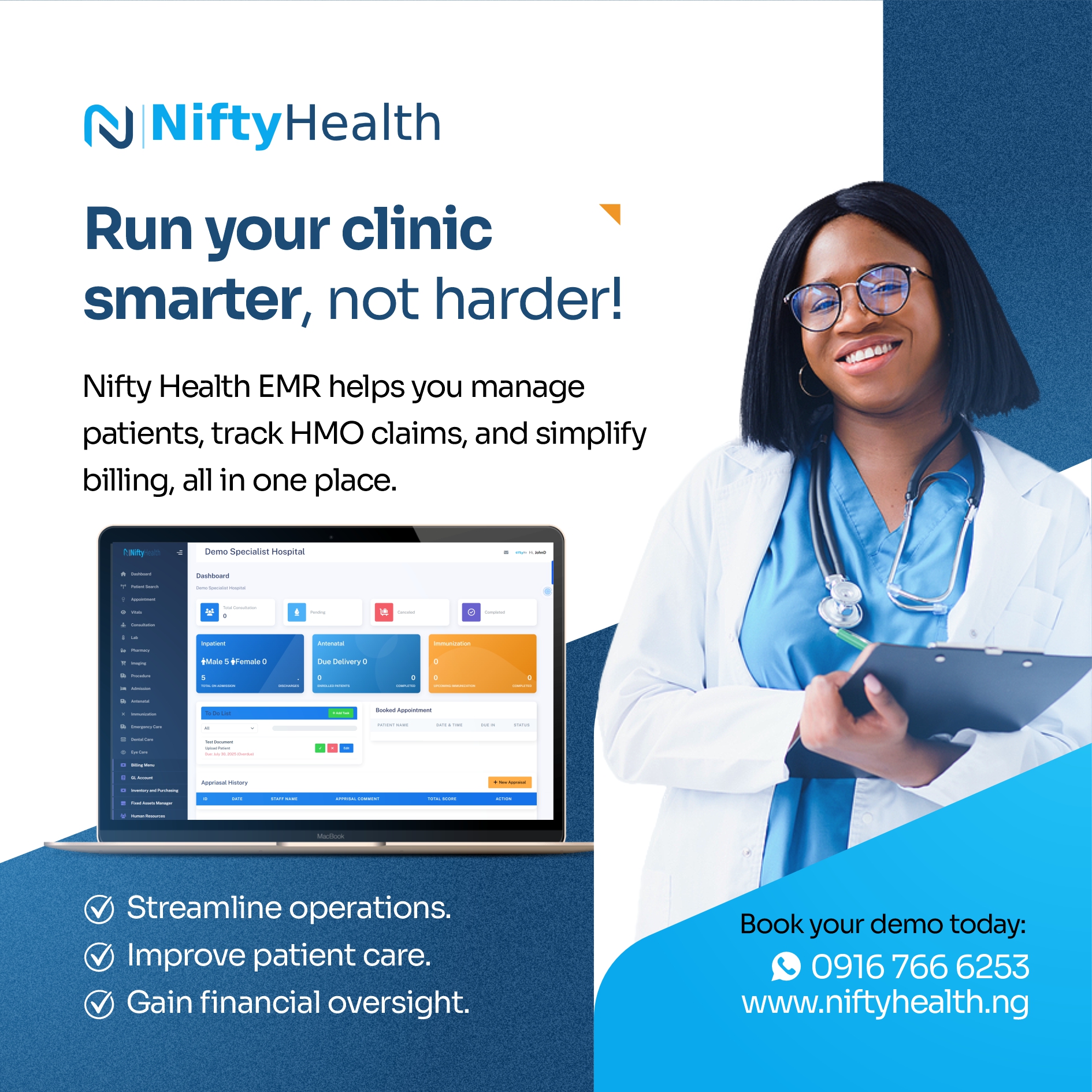 Nifty Health EMR